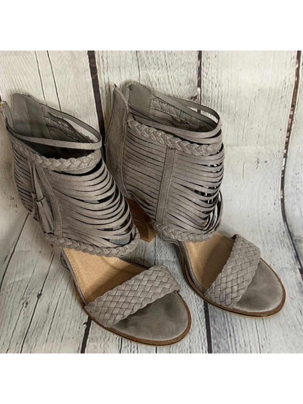 Beast Fashion Stylish Gray Women's Sandals